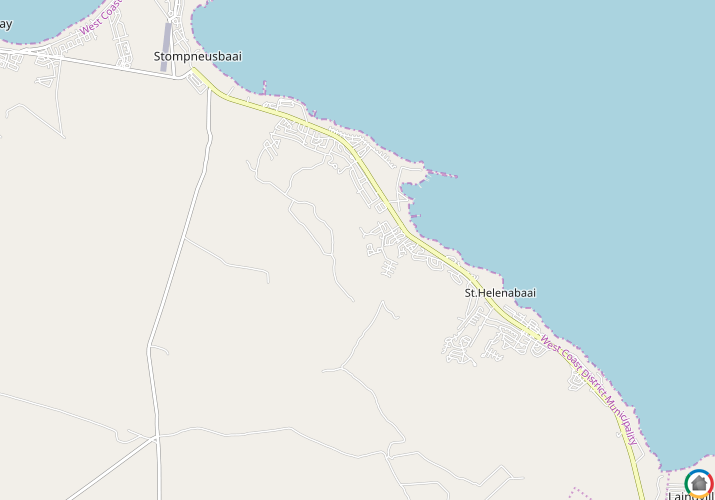 Map location of Britannica Heights